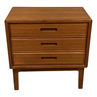Danish Teak Chest of Drawers, 1960s For Sale
