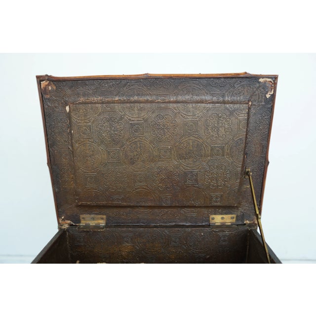 Wood Antique Bamboo Sewing Table For Sale - Image 7 of 15