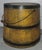 Folk Art 19Thc Original Mustard Painted Bucket W/ Lid For Sale - Image 3 of 9