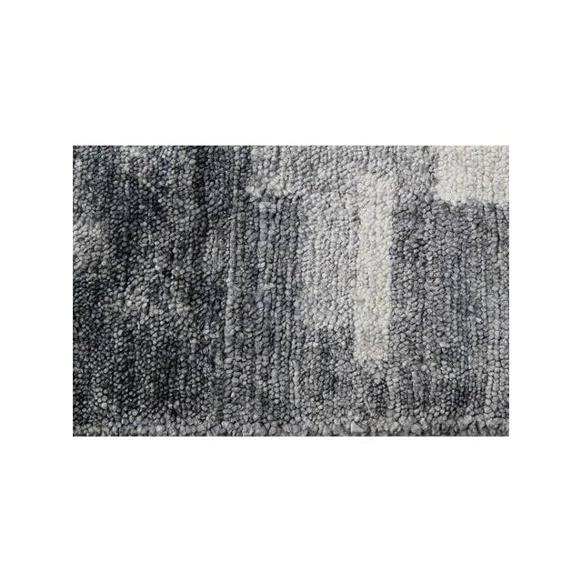 Handwoven Modern Abstract Area Rug 10x14 For Sale - Image 9 of 10