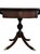 Early 20th Century Antique English Regency Style Mahogany Drop Leaf Pedestal Side Table With Drawer For Sale - Image 5 of 10