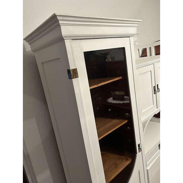 Vintage Art Nouveau Display Cabinet, 1930s For Sale - Image 6 of 12