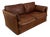 Leather 2-Seater Sofa attributed to Roche Bobois, 1980s For Sale