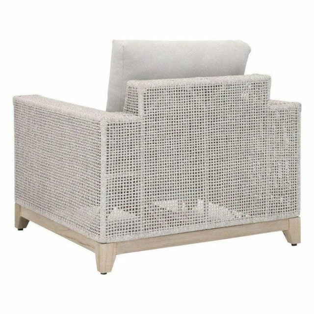 Tropez Olefin Fabric Outdoor Sofa Chair by Essentials for Living For Sale - Image 4 of 7