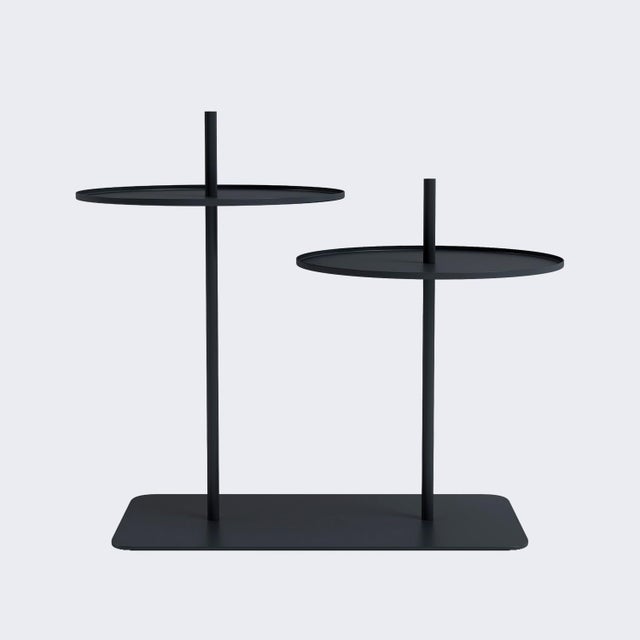 Blue Lily 02 - Double Top Coffee Table For Sale - Image 8 of 8