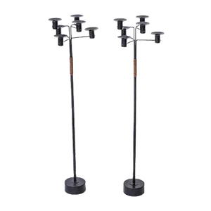 Candleholders by Hans-Agne Jakobsson for Hans-Agne Jakobsson AB, 1950s, Set of 2