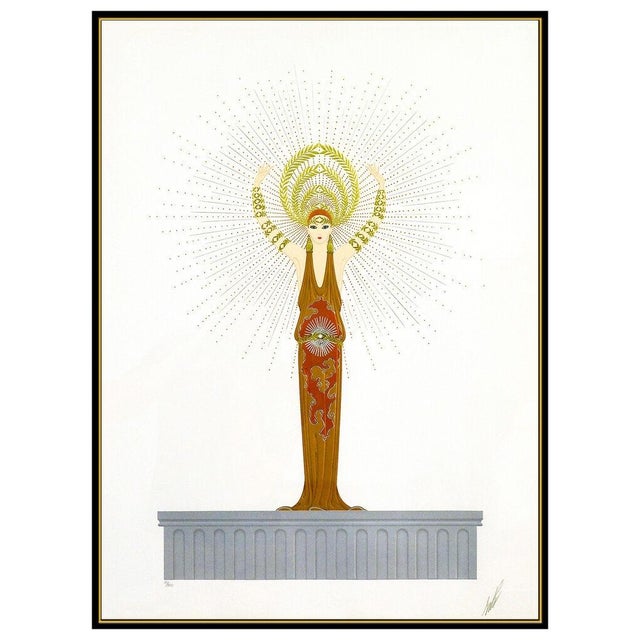 Art Deco 1980s Diana, Erté For Sale - Image 3 of 6