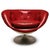 Fusion of aluminium, plastic reinforced with fiberglass, vinyl-coated padding. Manufacture label under the base....