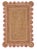 Scallop Jute Light PInk Hand Made Rug - 9'x12' For Sale - Image 11 of 11