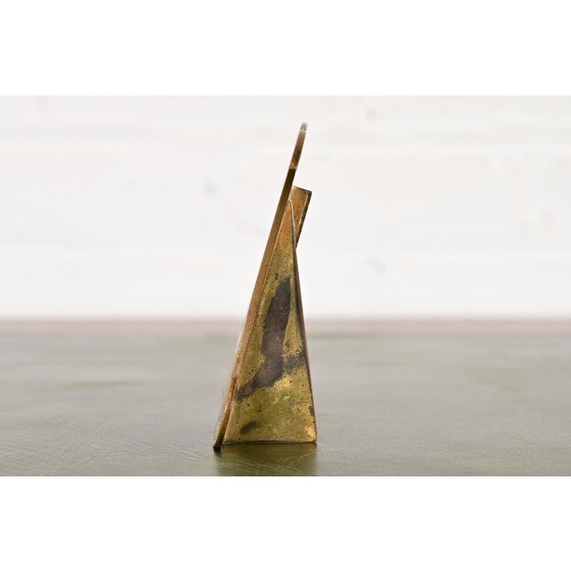 Bronze Marshall Field & Co. Antique Viking Bronze Picture Frame or Calendar Frame, Circa 1910 For Sale - Image 8 of 12