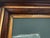 “Cabin Fern" Green Abstract Art in Antique Frame, Transitional Living Room Art by JTS For Sale In Minneapolis - Image 6 of 10