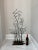 Mid-Century Modern Vintage Wrought Iron Sculptural Wine Rack For Sale - Image 3 of 7