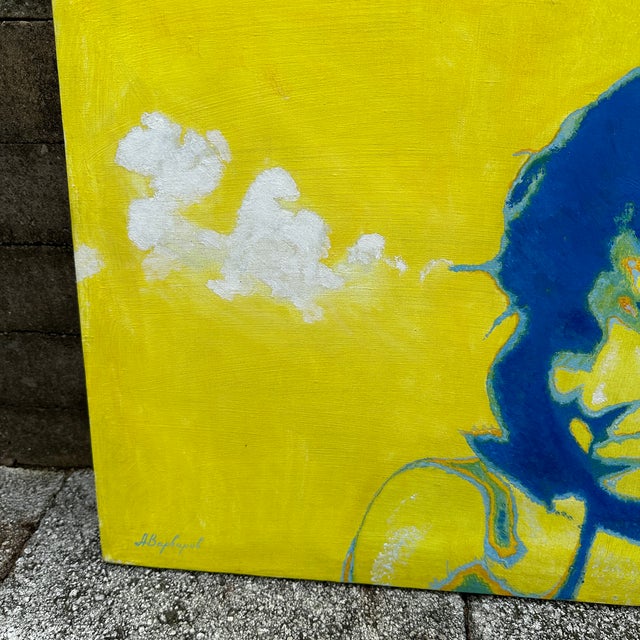 Anatolii Varvarov Between the Clouds 2010 Original Oil Painting Ukraine For Sale - Image 4 of 18