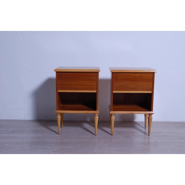 Bedside Tables, 1960s, Set of 2 For Sale - Image 16 of 17