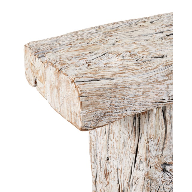 Farmhouse Currey & Company Holland Console Table For Sale - Image 3 of 6