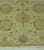 Late 20th Century Beige Ivory Floral Oushak Style Area Rug For Sale - Image 4 of 5