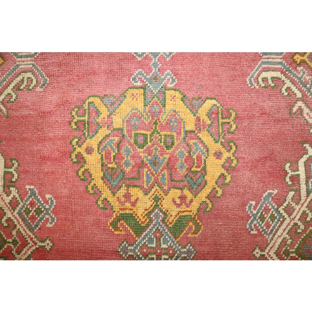 Antique Zabihi Collection Turkish Oushak Rug - 11'7" x 15' For Sale - Image 9 of 12