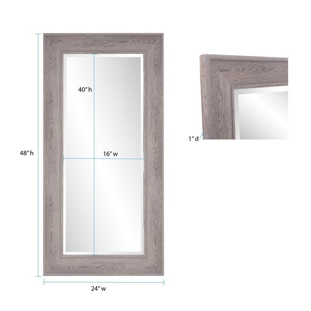 Plastic Ashford Mirror - Tall For Sale - Image 7 of 8