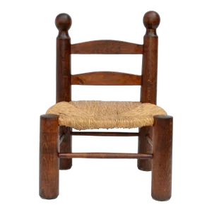 1930s Charles Dudouyt French Side Chair