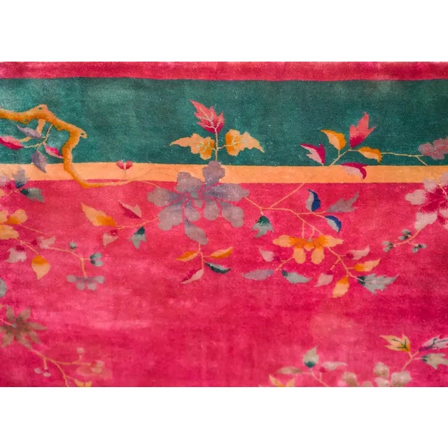 Early 20th Century Chinese Art Deco Rug For Sale - Image 9 of 13