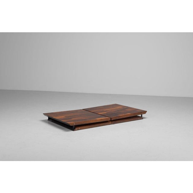 Foldable Desk Table by Jorge Zalszupin for Latelier, Brazil, 1959 For Sale - Image 10 of 18
