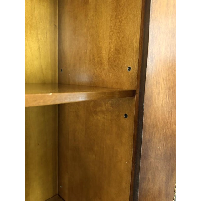 Late 20th Century Monumental 3-Door Library Bookcase With Columns For Sale - Image 13 of 16