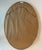 French Louis XVI Style Gold Oval Wall Mirror For Sale - Image 18 of 18