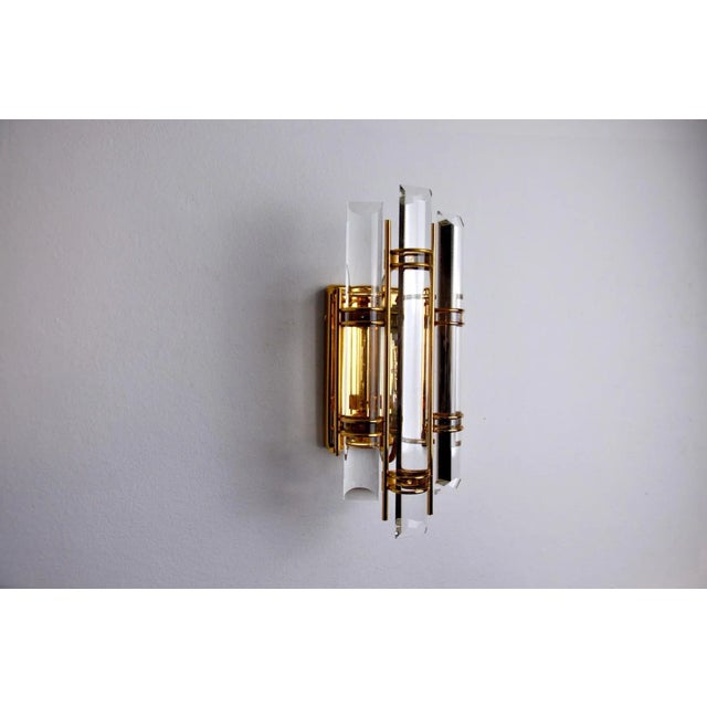 1970s Italian Hollywood Regency Wall Light from Venini, 1970 For Sale - Image 5 of 7