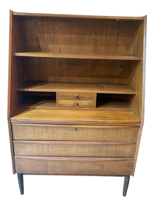 Scandinavian Secretaire in Teak, 1960s