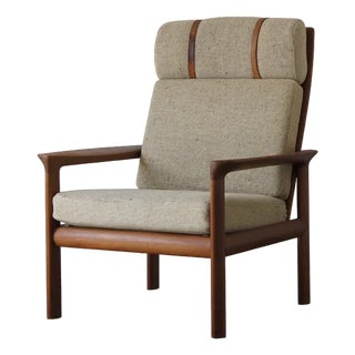 Teak Lounge Chair by Sven Ellekaer for Komfort, Denmark, 1960s For Sale