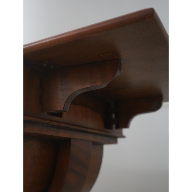 Maitland Smith Mahogany Drop Side Empire Sewing Table For Sale - Image 17 of 18