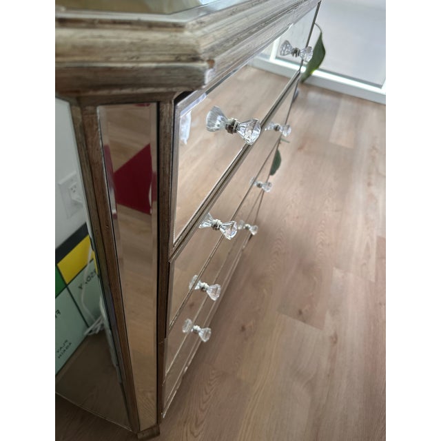 Transparent Vintage 4-Drawer Dresser For Sale - Image 8 of 12