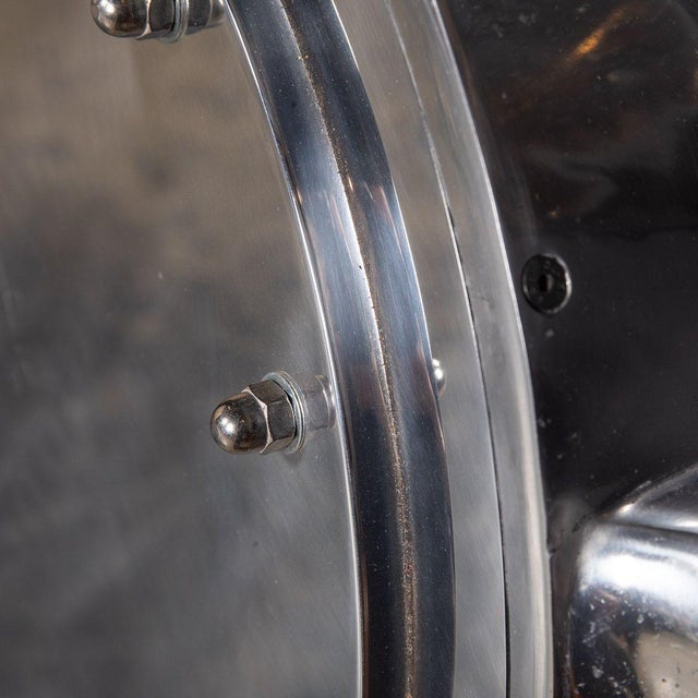 1950s Large Polished Intake Fan Blade, Circa 1950 For Sale - Image 5 of 13