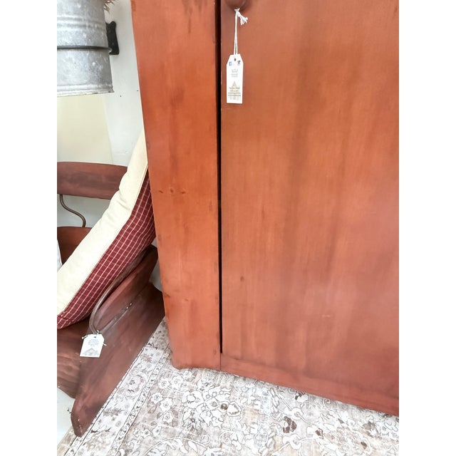 Wood Antique 19th Century Pine Pantry Cabinet For Sale - Image 7 of 11