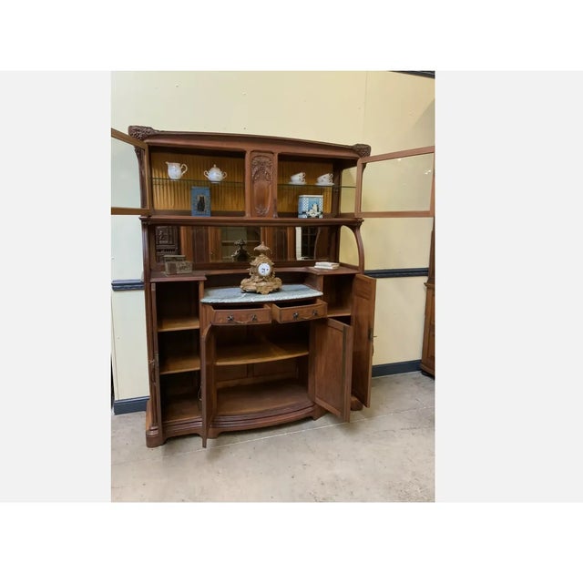 Art Neavou Antique Buffet, 1890s For Sale - Image 4 of 12