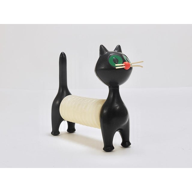 Liba Accordion Toy Cat by Libuše Niklová for Fatra, Former Czechoslovakia, 1963 For Sale - Image 6 of 18