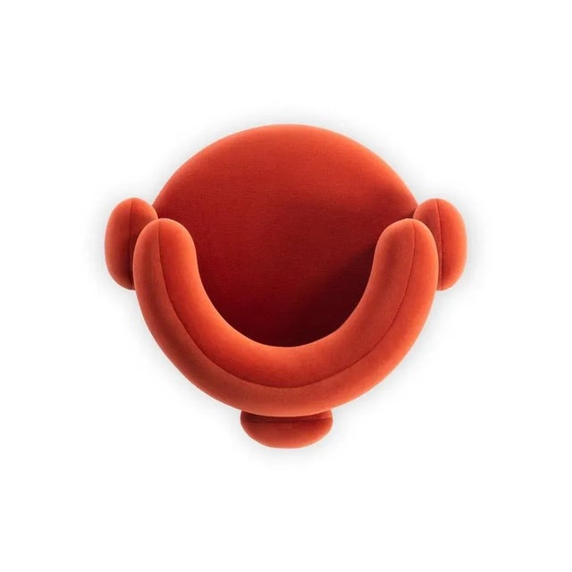 Textile Embrace Armchair by Royal Stranger For Sale - Image 7 of 11