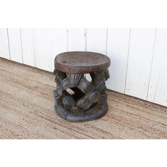 Antique Bamileke Spider Stool For Sale In Los Angeles - Image 6 of 10