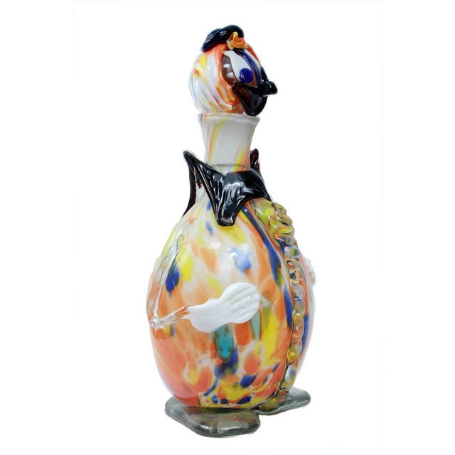 Murano Glass Clown Decanter Value Glass Designs