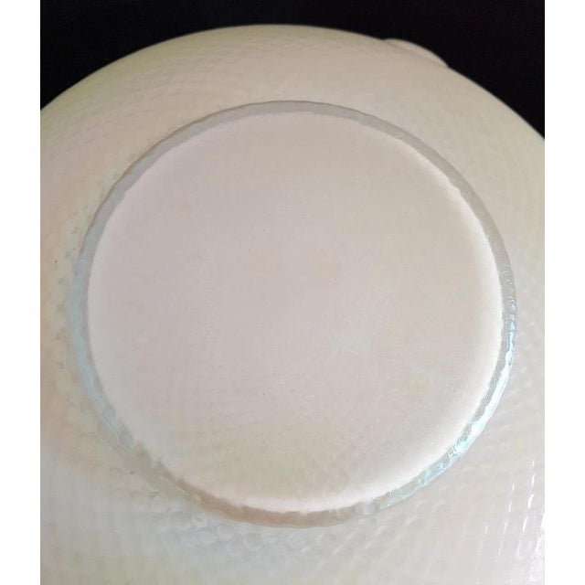 Edwardian Iridescent Glass Rose Bowl with Original Cover, 1910s For Sale - Image 6 of 13