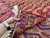 Multicolor Mushwani Maimana Hand-Woven Kilim Rug - 6'7" X 9'2" For Sale - Image 14 of 16
