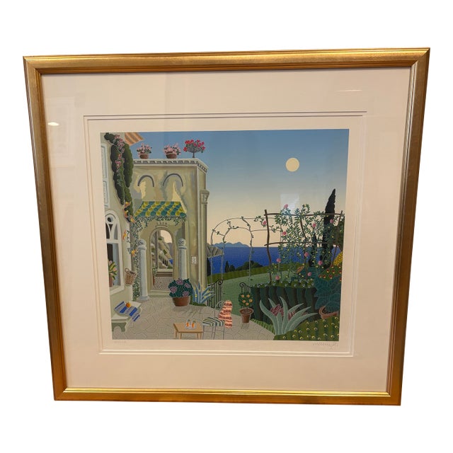 Thomas Frederick McKnight Amalfi Coast Suite: Ravello Garden 2000 For Sale
