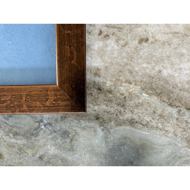 2020 Rene Romero Schuler Original Ballerina Ballet Painting “Gisha” in Copper Leaf, Framed For Sale - Image 14 of 15