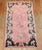 Textile Early 20th Century Zabihi Collection Pink Floral Tibetan Rug - 3' x 4'9" For Sale - Image 7 of 8
