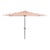 Iris 6.5x10 Rectangle Umbrella - Orange/White For Sale