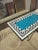 Artful Blue Mosaic Table For Sale - Image 4 of 6