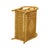 Vintage Boho Bamboo and Rattan Magazine Rack, 1980s For Sale - Image 11 of 12