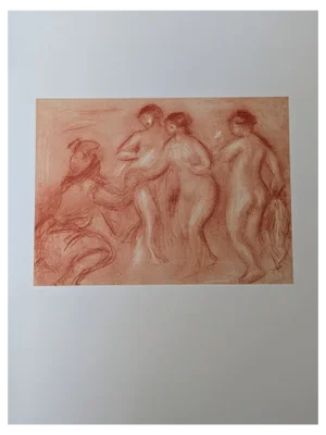 Pierre-Auguste Renoir, Judgment of Paris, Lithograph