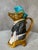 Charming antique Saint-Germain earthenware pitcher from the 1920s depicting a pig dressed as a brasserie waiter. This...