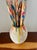 Vintage Italian Pop Art "Bouquet of Paintbrushes" Sculpture – Attributed to Livio De Marchi For Sale In Palm Springs - Image 6 of 14